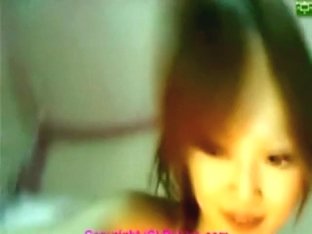 very pretty girl with hairless pussy on webcam