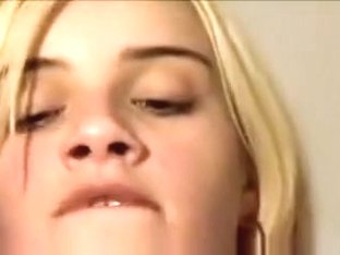 Blonde Teen Gets Her Ass Hole Checked Out.