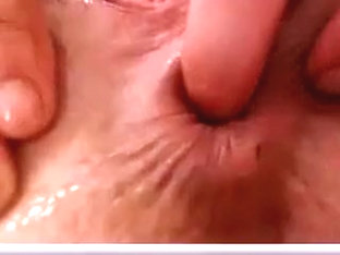 Immature Chocolate Hole Play Extreme Closeup