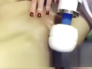 Camgirl tastes girlfriend squirt!