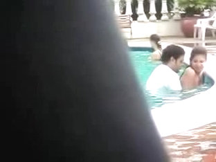 Couple has sex in public pool