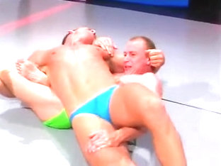 Exotic male in fabulous fetish, sports homosexual sex scene