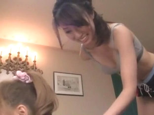 Horny Japanese girl Raina Ogami, Rio Sakura in Exotic Cunnilingus, Rimming JAV video
