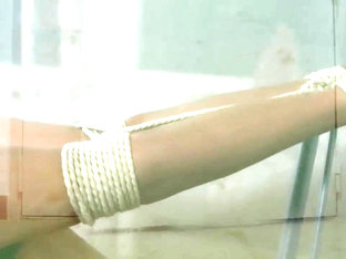 Drooling Ring + Ball Gagged Russian Blonde