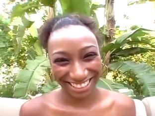 Samantha puts her hot body on display and gets fucked by a black guy