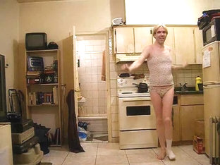 Amateur Crossdresser Teasing On Cam
