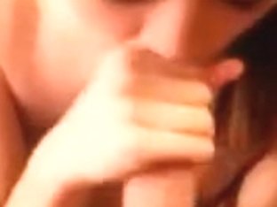 Consummate cutie likes to engulf and drink