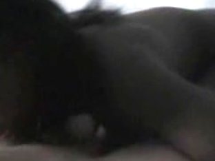 Cock-hungry Ebony Babe Sucking Dick Like Crazy