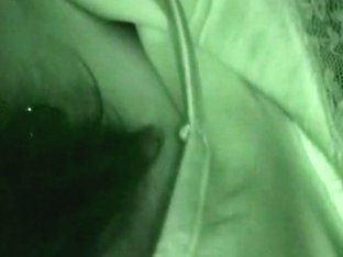 Downblouse Video In Night Vision Of A Hot Asian Chick
