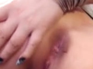 Sexy amateur swallows cum first