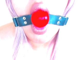 Asmr Ball Gag Drool/moaning