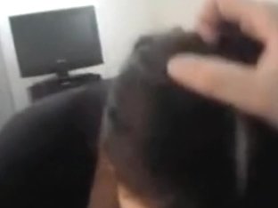 23yo girl sucking boyfriends cock