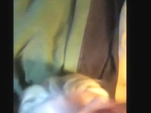 Cute Blond Receives A Spunk Bomb Dropped In Her Face Hole