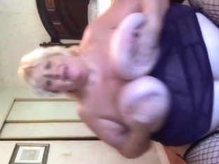 Candy on her bouncy ball