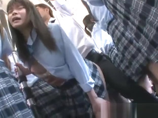 Schoolgirl Fucked From Behind By A Business Man Finishing With Hand Facial