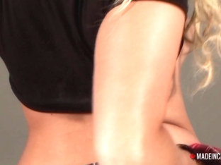 Hottest pornstar in Incredible Solo Girl, Stockings sex scene