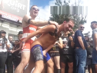 2 Hot Guys Fucking, Rimming In The Street At Folsom 2018 In San Francisco