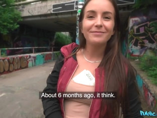 Easygoing Brunette With Natural Tits Gets Paid For Sex - Lenna Ross And Erik Everhard