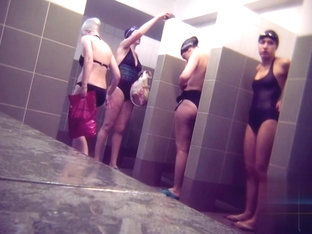 Hidden cameras in public pool showers 934