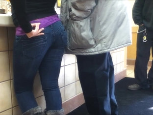 Hot Latina At Wendy's