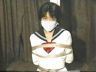 Japanese School Girl Bound And Gagged