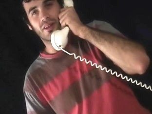 Hairy dude masturbating his gay cock part4