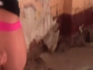 Juvenile Dark Brown Fuck In An Abandoned Building