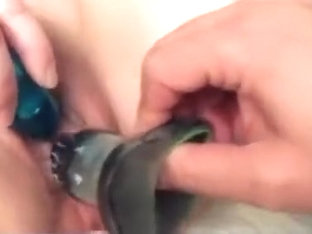 Real GF Fingers And Toys In POV Close Up