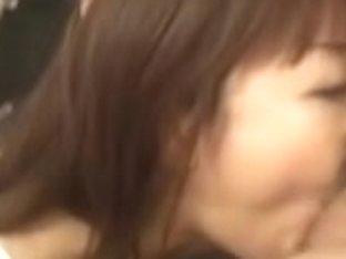 Diminutive bitch in mesh gags on one as well as the other dicks and wine