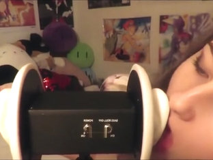 ASMRAftynRose -DELETED VIDEO(Finger Licking, Ear Eating & Sucking Etc)