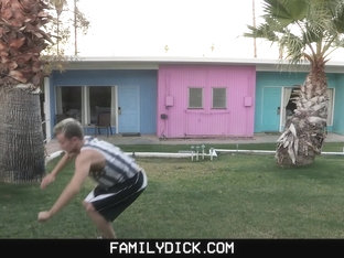 FamilyDick - Younger Stepbrother Gets His Asshole Reamed By Muscular Older Bro