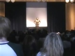 Stripping At School Assembly