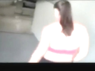 strong atletic girl lifts guy