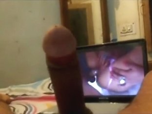 Watching porn and jacking off