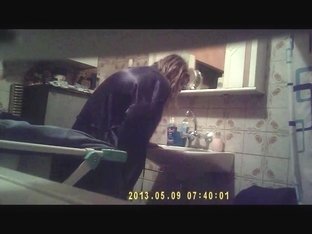 my wife before fucking with spy cam filmed