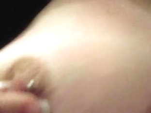 Pinching My Big Pierced Tits