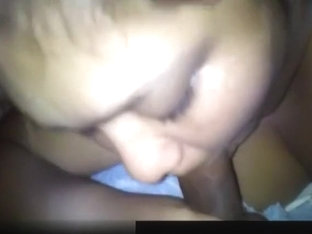 Nice Interracial Dick Sucking Action