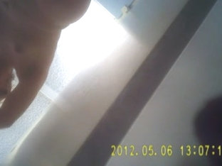 Voyeur Spy Cams Filming A Hot Minx Showering