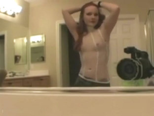Girlfriend Filming Herself In Her Favorite Slutty Outfit