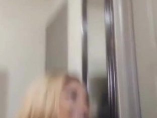 Busty College Blonde Teen Dildo Playtime