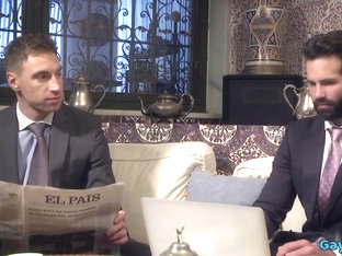 Big dick gay anal sex with facial