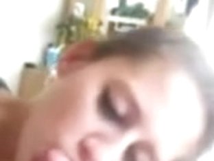Youthful And Sexually Excited Legal Age Teenager Engulfing Large Hard Wang