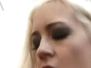 Golden-Haired houswife wishes a large darksome meat