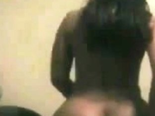 Sexy Ebony girlfriend riding my dick with lust