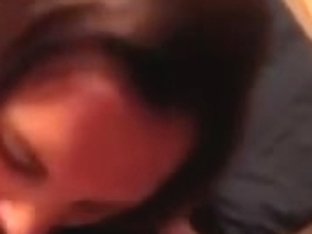 that babe takes an outstanding facial