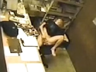 Spying masturbation at work