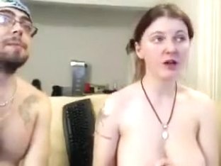 Bob1326. Facial Cumshot. Couple fucks in front of Webcam