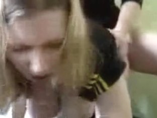 Large whoppers chick rides jock