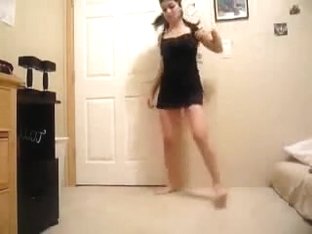Teen Dancing And Stripping On Video