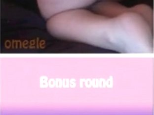 Chubby Girl Plays The New Omegle Points Game